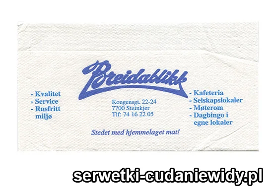 XSR0650 Serwetka Reklamowa